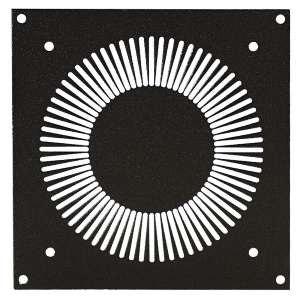 Adam Hall Accessories 8769 - Montageblech für 8762 Axial Lüfter in Gußgehäuse