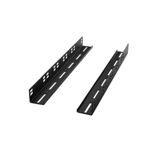 Adam Hall 19" Parts 876 TL - 19" L-Tragschienen / Tragewinkel Set, Länge 450 mm