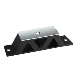 Adam Hall Hardware 87710 - Harter Schwingmetallpuffer für 87700 19" Schock Mount Rahmen