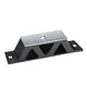 Adam Hall Hardware 87712 - Weicher Schwingmetallpuffer für 87700 19" Schock Mount Rahmen