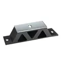 Adam Hall Hardware 87712 - Weicher Schwingmetallpuffer für 87700 19" Schock Mount Rahmen
