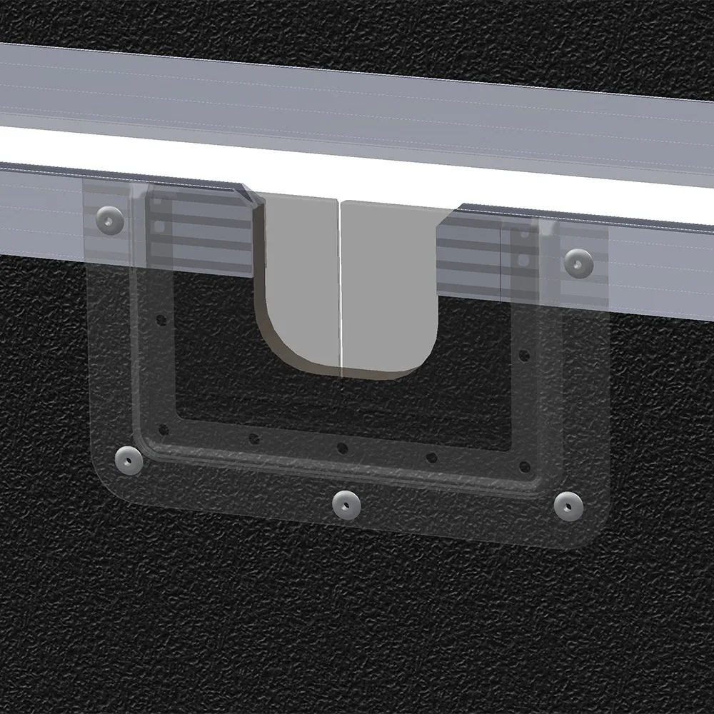 Adam Hall Hardware 87972 - Kabeldurchlass in U-Aufbauschale