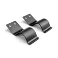 Adam Hall Hardware 87999 - 2 x schwarze Befestigungsklammern 95 x 40 mm für Rohre, Beine etc.