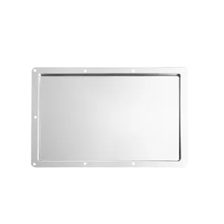 Adam Hall Hardware 88300 - Einbauschale für Dokumententasche, Stahl verzinkt
