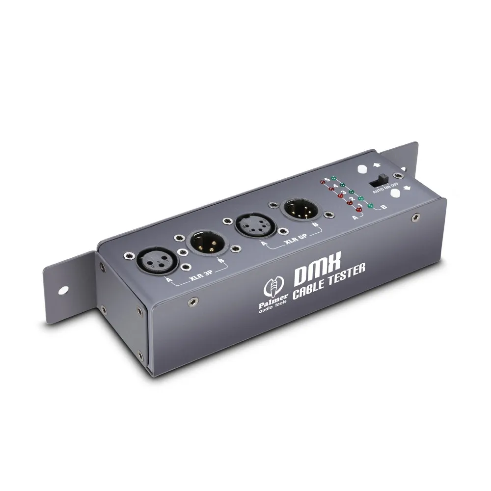Palmer MCT DMX - 3-Pol / 5-Pol DMX- und XLR-Kabeltester