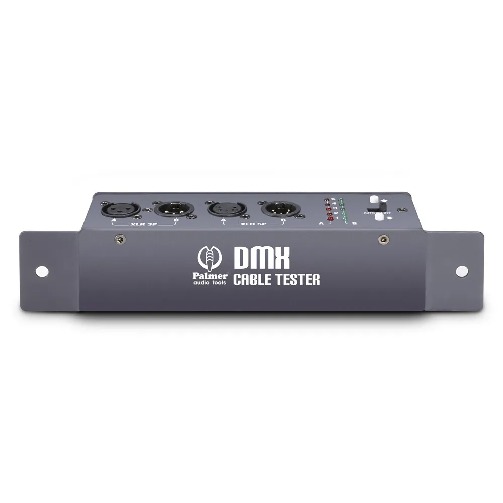 Palmer MCT DMX - 3-Pol / 5-Pol DMX- und XLR-Kabeltester