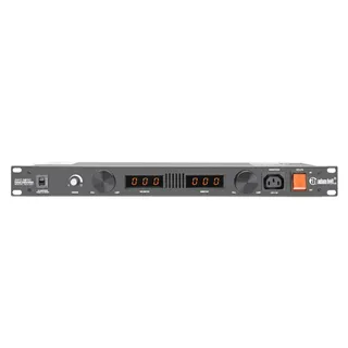 Adam Hall 19" Parts PCL 10 PRO - Power Conditioner mit Volt- und Amperemeter, Display und Rack-Beleuchtung
