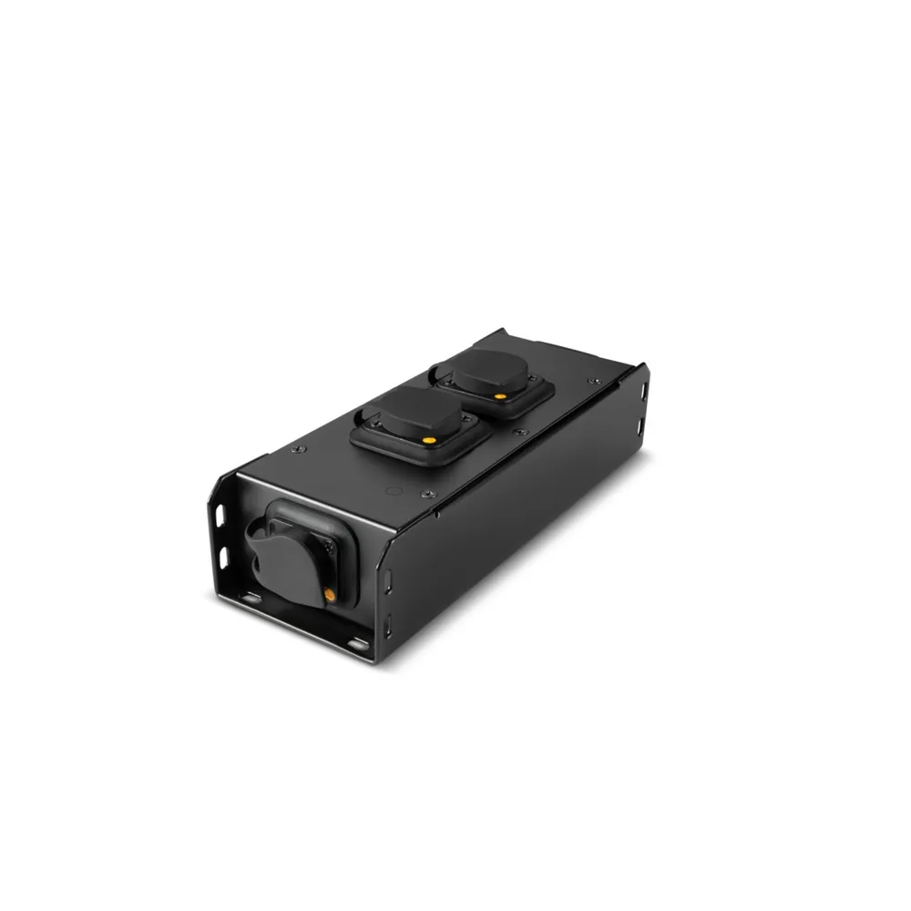 Adam Hall Cables PRO PORT 2TT - Stromverteiler IP65 In | 3 x IP65 Out