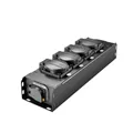 Adam Hall Cables PRO PORT 4 T - Stromverteiler 4 x Schukobuchse IP54 | IP65 In & IP65 Out
