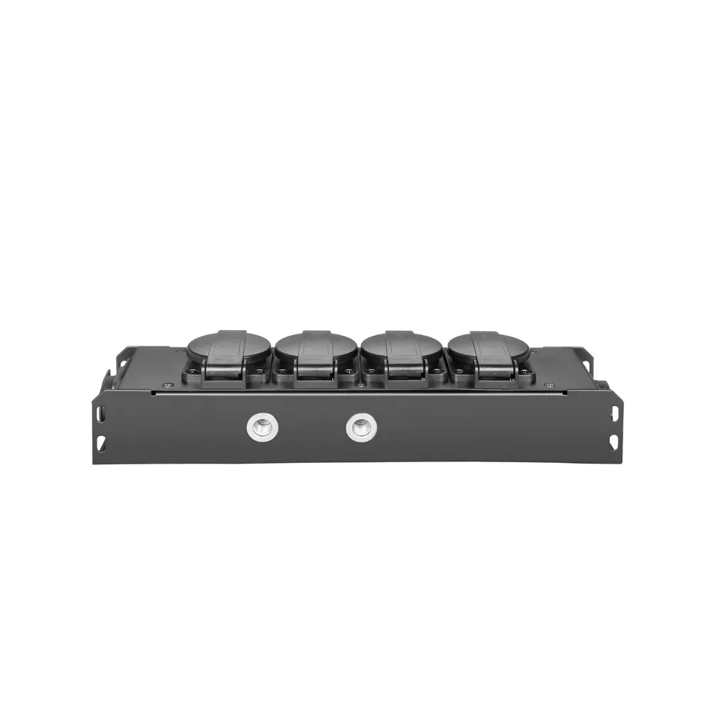 Adam Hall Cables PRO PORT 4 T - Stromverteiler 4 x Schukobuchse IP54 | IP65 In & IP65 Out