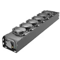 Adam Hall Cables PRO PORT 6 T - Stromverteiler 6 x Schukobuchsen IP54 | IP65 In & IP65 Out