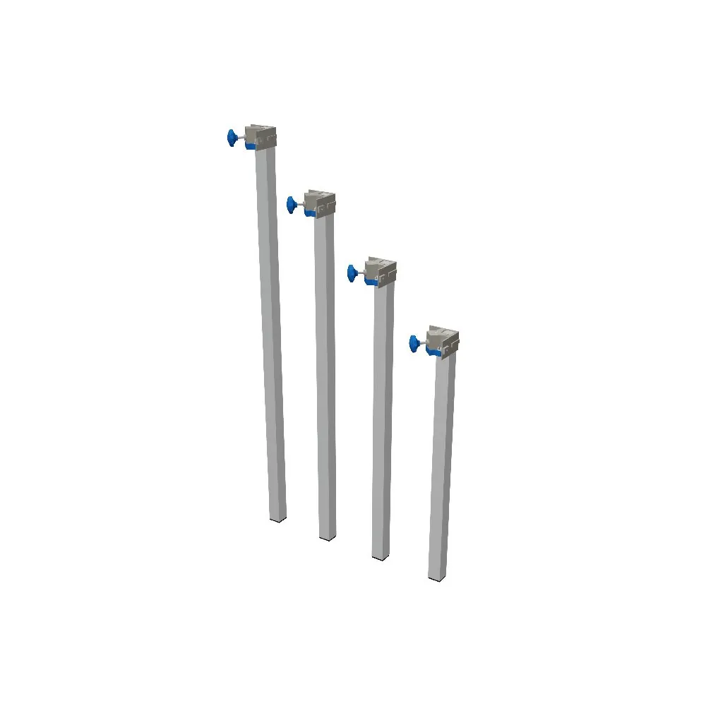Bütec 4050120 - 4er Set Steckbeine 50 x 50 mm 120 cm