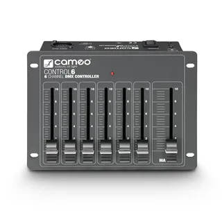 Cameo CONTROL 6 - 6-Kanal DMX-Controller