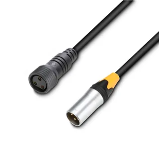 Cameo DMX 3 AD IN IP65 - DMX-Adapter IN LED IP-Par 3-Pin, 1,0m