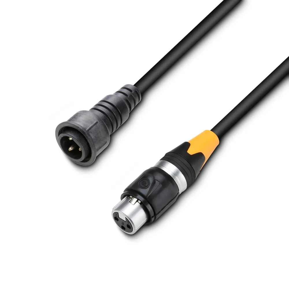 Cameo DMX 3 AD OUT IP65 - DMX-Adapter OUT LED IP-Par, 3-Pol, 1,0 m
