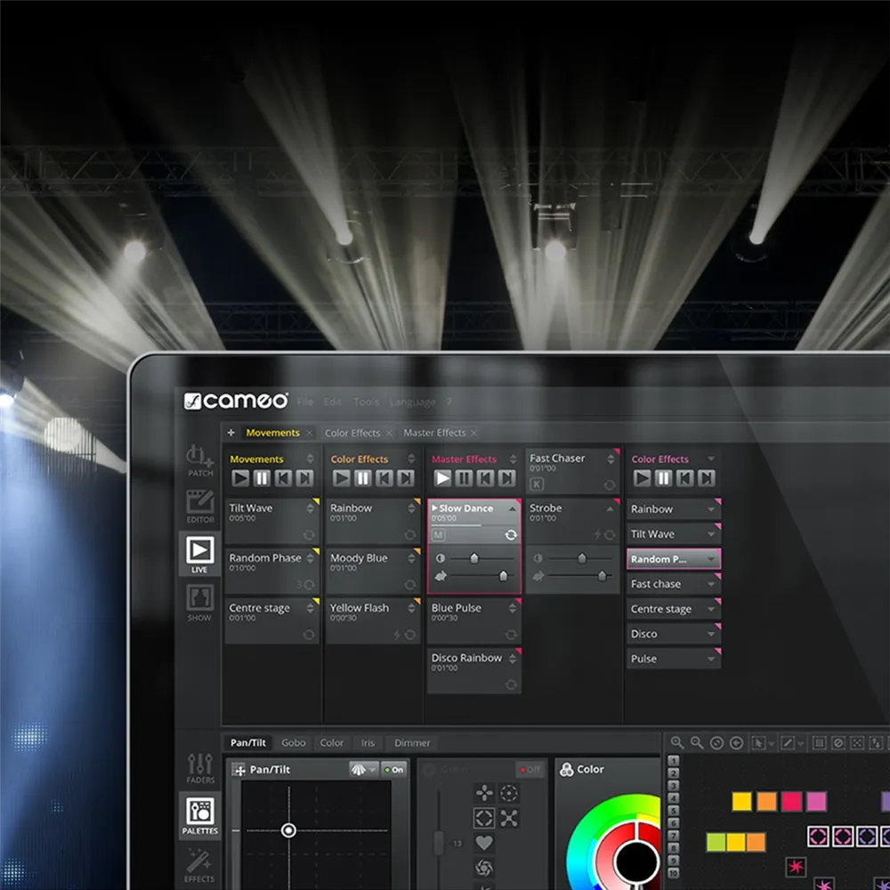 Cameo DVC PRO - 1024-Kanal USB zu DMX-Interface mit WiFi-Access und Steuerungssoftware