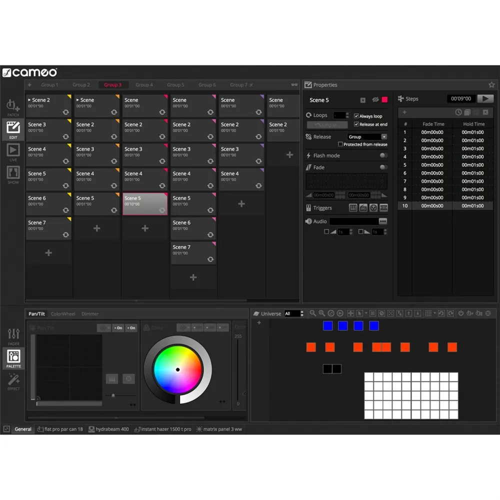 Cameo DVC PRO - 1024-Kanal USB zu DMX-Interface mit WiFi-Access und Steuerungssoftware
