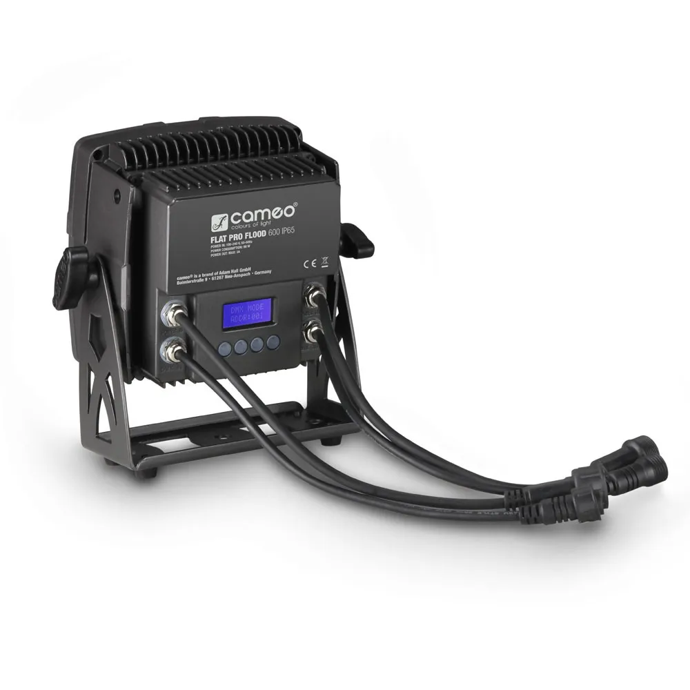 Cameo FLOOD 600 IP65 - Outdoor-Fluter mit 9 x 12 W RGBWA + UV 6-in-1 LEDs