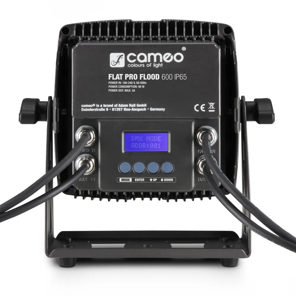 Cameo FLOOD 600 IP65 - Outdoor-Fluter mit 9 x 12 W RGBWA + UV 6-in-1 LEDs