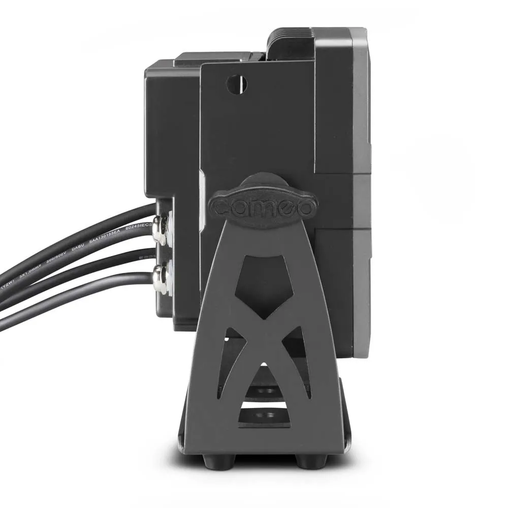 Cameo FLAT PRO FLOOD IP65 TRI - Outdoor Fluter mit 60W Tri-Color COB-LED in Schwarzem Gehäuse
