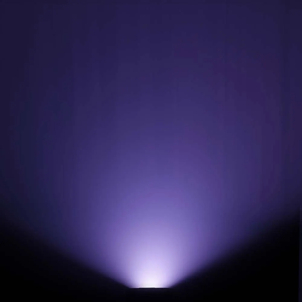 Cameo FLAT PRO FLOOD IP65 TRI - Outdoor Fluter mit 60W Tri-Color COB-LED in Schwarzem Gehäuse