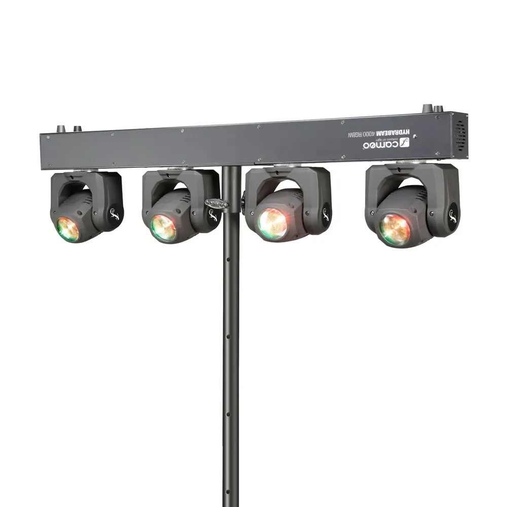 Cameo HYDRABEAM 4000 RGBW - Lichtsystem mit 4 Ultraschnellen 32 W RGBW Quad-LED Moving Heads