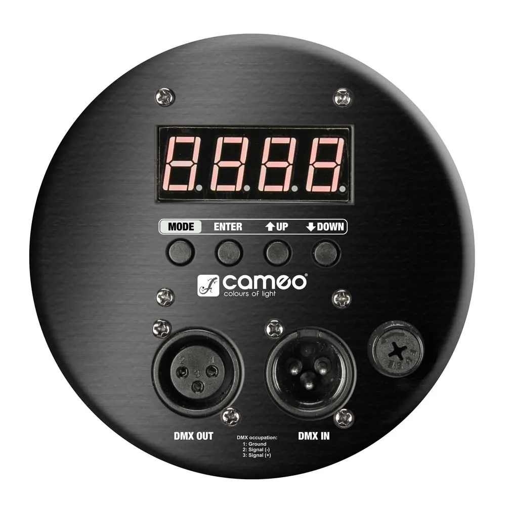 Cameo PAR 64 CAN - 18 x 8W QUAD Colour LED RGBW PAR Scheinwerfer in schwarzem Gehäuse