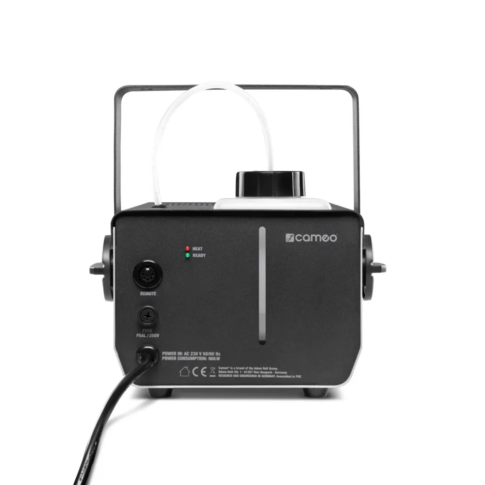 Cameo PHANTOM F3 - Nebelmaschine mit 950 W Heizleistung und Innenbeleuchtetem Fluid-Behälter