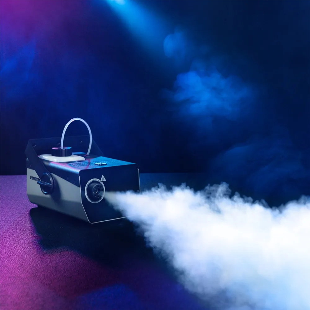 Cameo PHANTOM F3 - Nebelmaschine mit 950 W Heizleistung und Innenbeleuchtetem Fluid-Behälter
