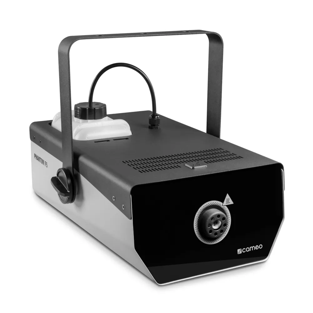 Cameo PHANTOM F5 - Nebelmaschine mit 1500 W Heizleistung und Zweifarbiger Tankbeleuchtung