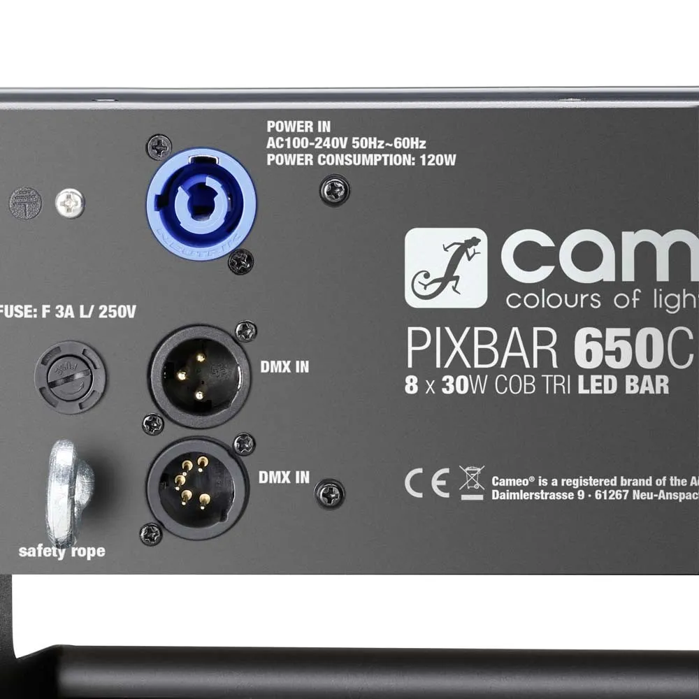 Cameo PIXBAR® 650 C PRO - Professionelle 8 x 30 W COB LED Bar