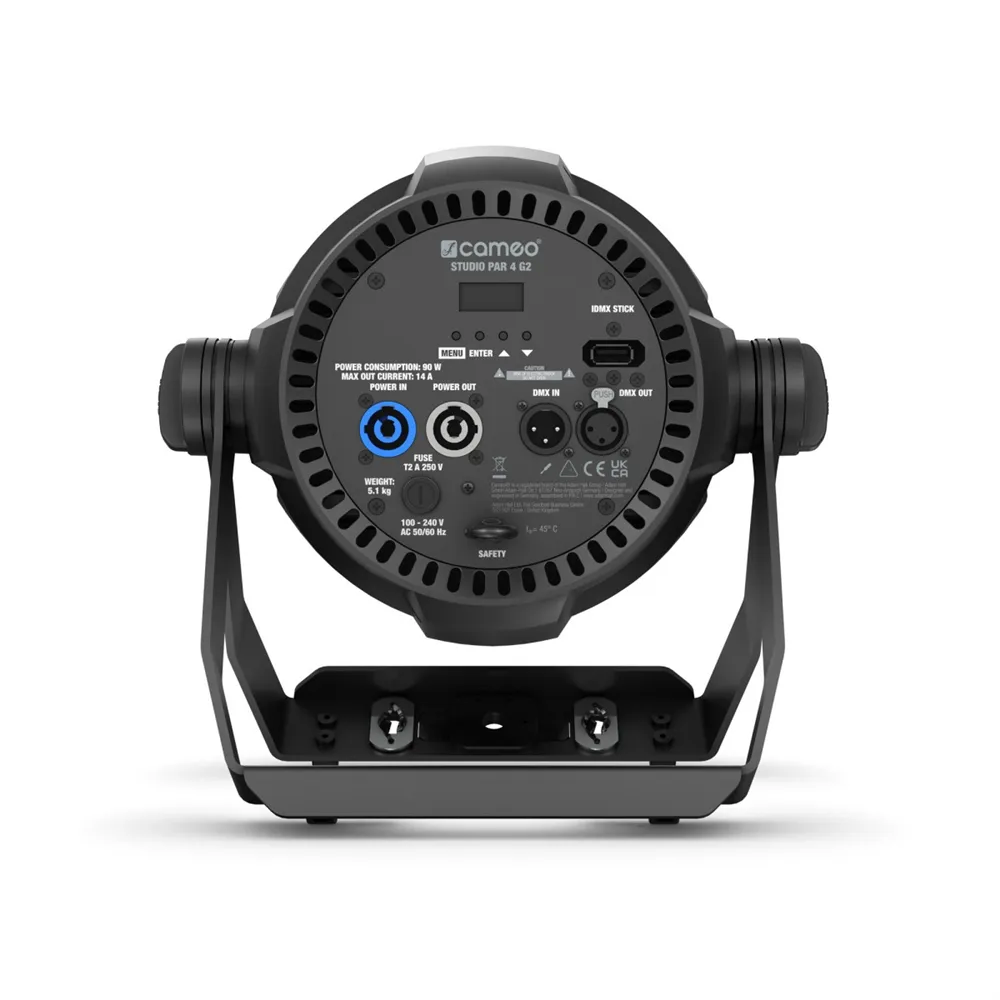 Cameo STUDIO PAR 4 G2 - LED-PAR-Scheinwerfer mit 12 x RGBW 4-in-1-LED