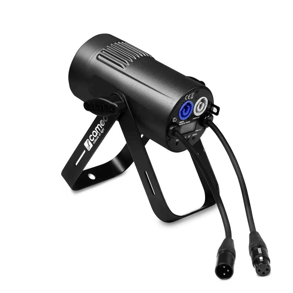 Cameo Q-SPOT 15 RGBW - Kompakter Spot mit 15W RGBW-LED in Schwarzer Ausführung