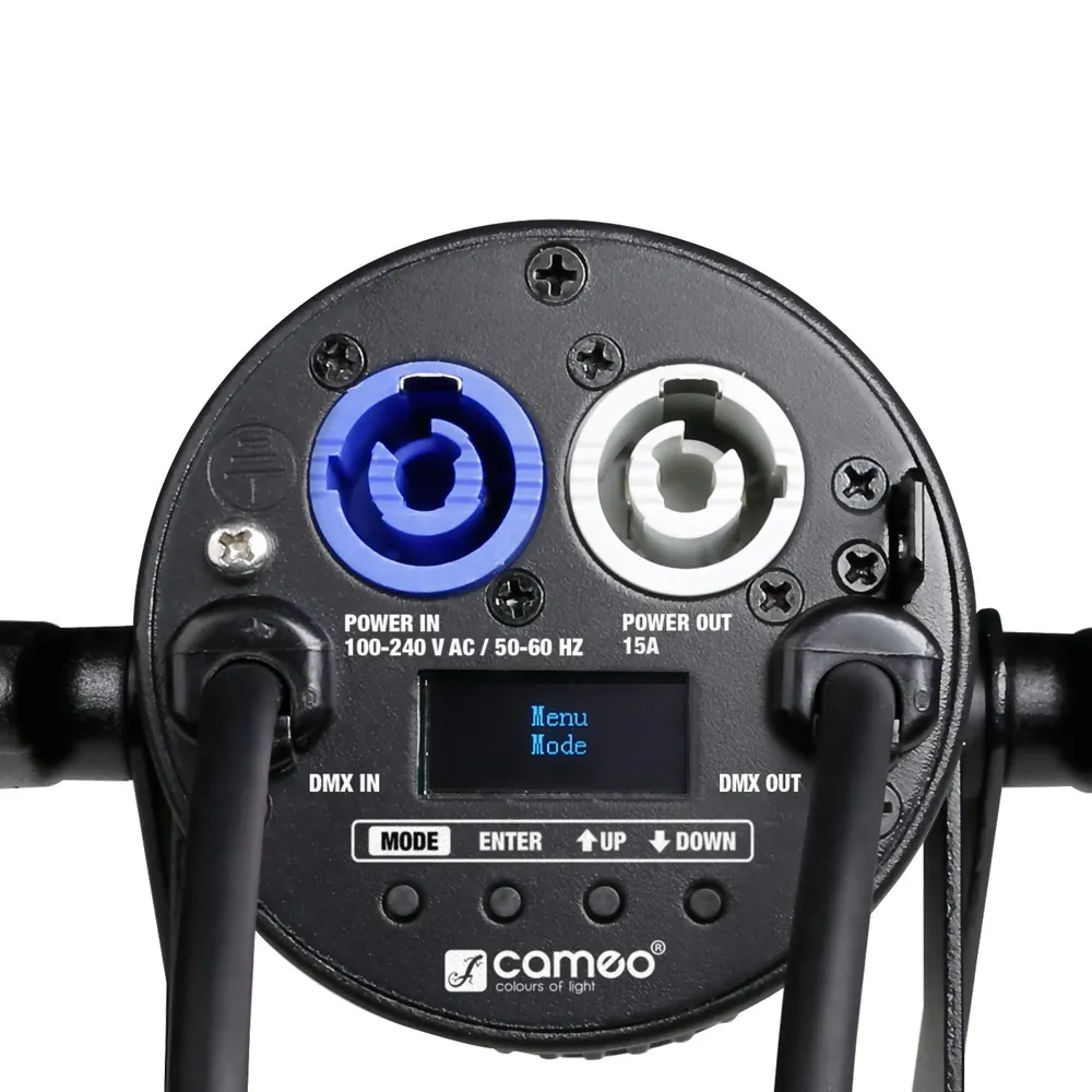 Cameo Q-SPOT 15 RGBW - Kompakter Spot mit 15W RGBW-LED in Schwarzer Ausführung