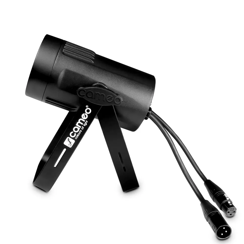 Cameo Q-SPOT 15 RGBW - Kompakter Spot mit 15W RGBW-LED in Schwarzer Ausführung