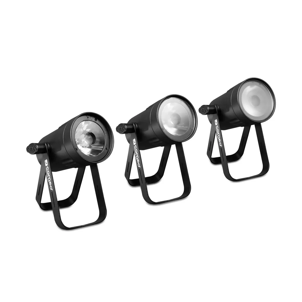 Cameo Q-SPOT 15 RGBW - Kompakter Spot mit 15W RGBW-LED in Schwarzer Ausführung