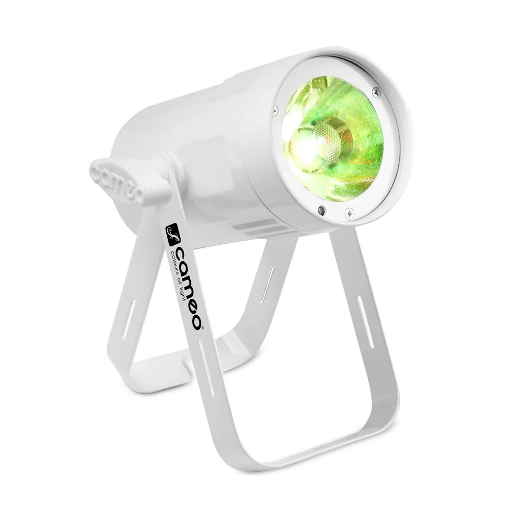 Cameo Q-SPOT 15 RGBW WH - Kompakter Spot mit 15W RGBW-LED in Weißer Ausführung