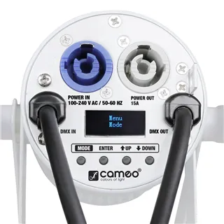 Cameo Q-SPOT 15 RGBW WH - Kompakter Spot mit 15W RGBW-LED in Weißer Ausführung