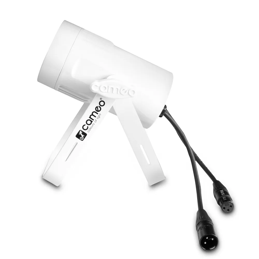 Cameo Q-SPOT 15 RGBW WH - Kompakter Spot mit 15W RGBW-LED in Weißer Ausführung