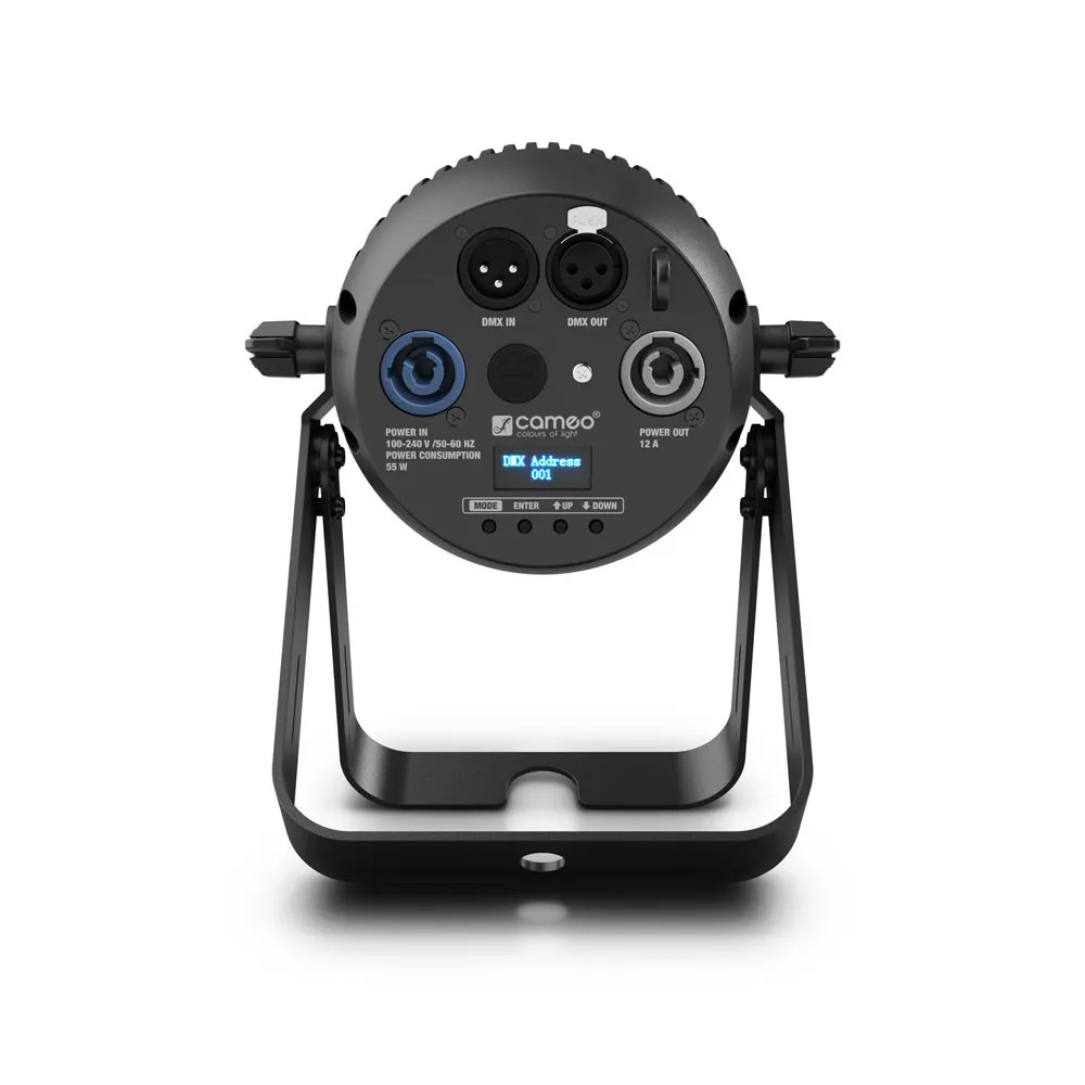Cameo Q-SPOT 40 RGBW - Kompakter Spot mit 40W RGBW-LED in schwarzer Ausführung