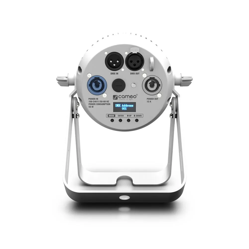 Cameo Q-SPOT 40 RGBW WH - Kompakter Spot mit 40W RGBW-LED in weißer Ausführung