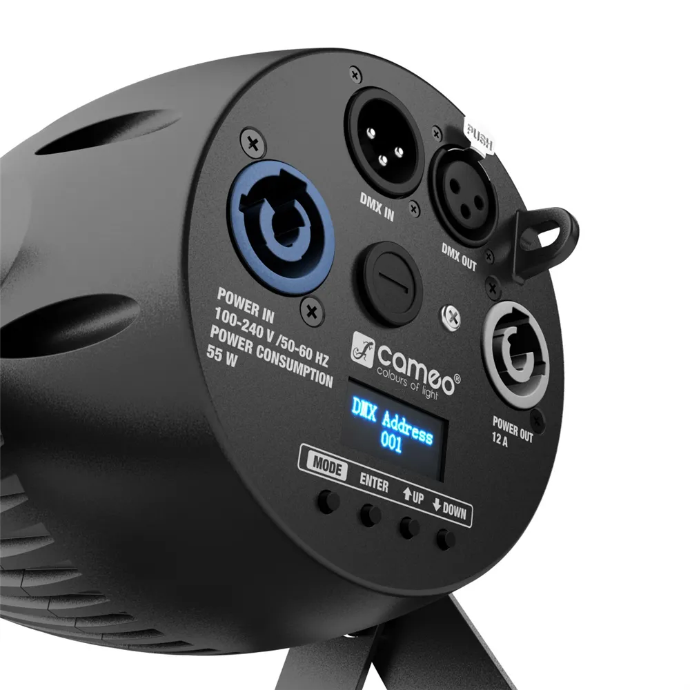 Cameo Q-SPOT 40 TW - Kompakter Spot mit 40W Tunable White LED in schwarzer Ausführung