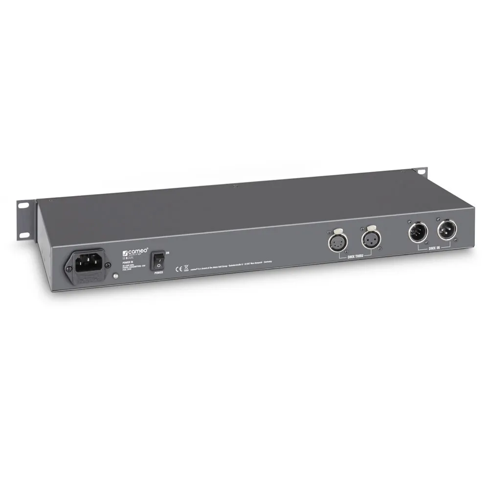 Cameo SB 6 DUAL - 6-Kanal DMX Splitter / Booster (3-Pol und 5-Pol)