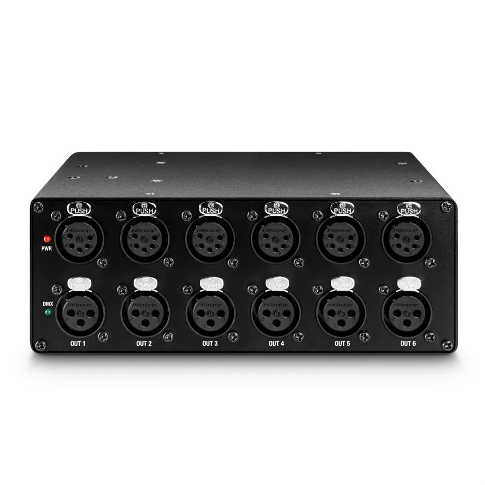 Cameo SB 6 T RDM - 6-Kanal DMX/RDM Splitter/Booster (3- und 5-Pol)
