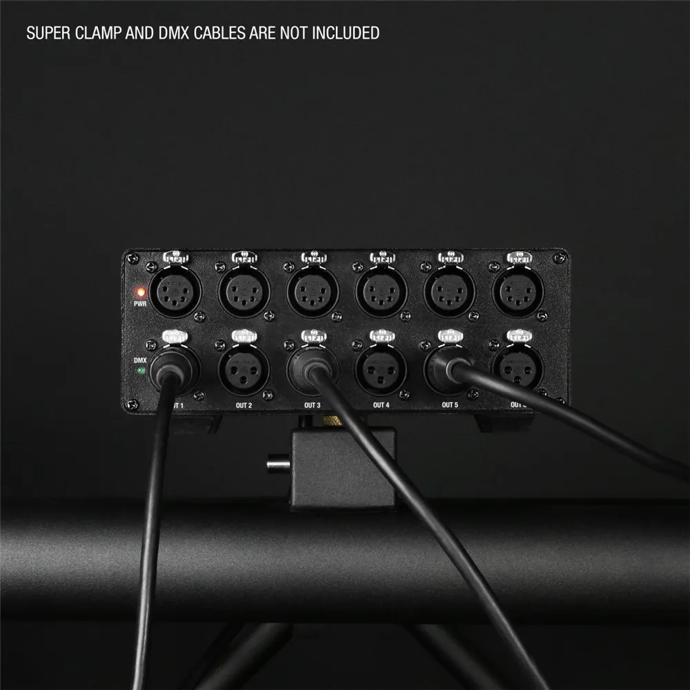 Cameo SB 6 T RDM - 6-Kanal DMX/RDM Splitter/Booster (3- und 5-Pol)