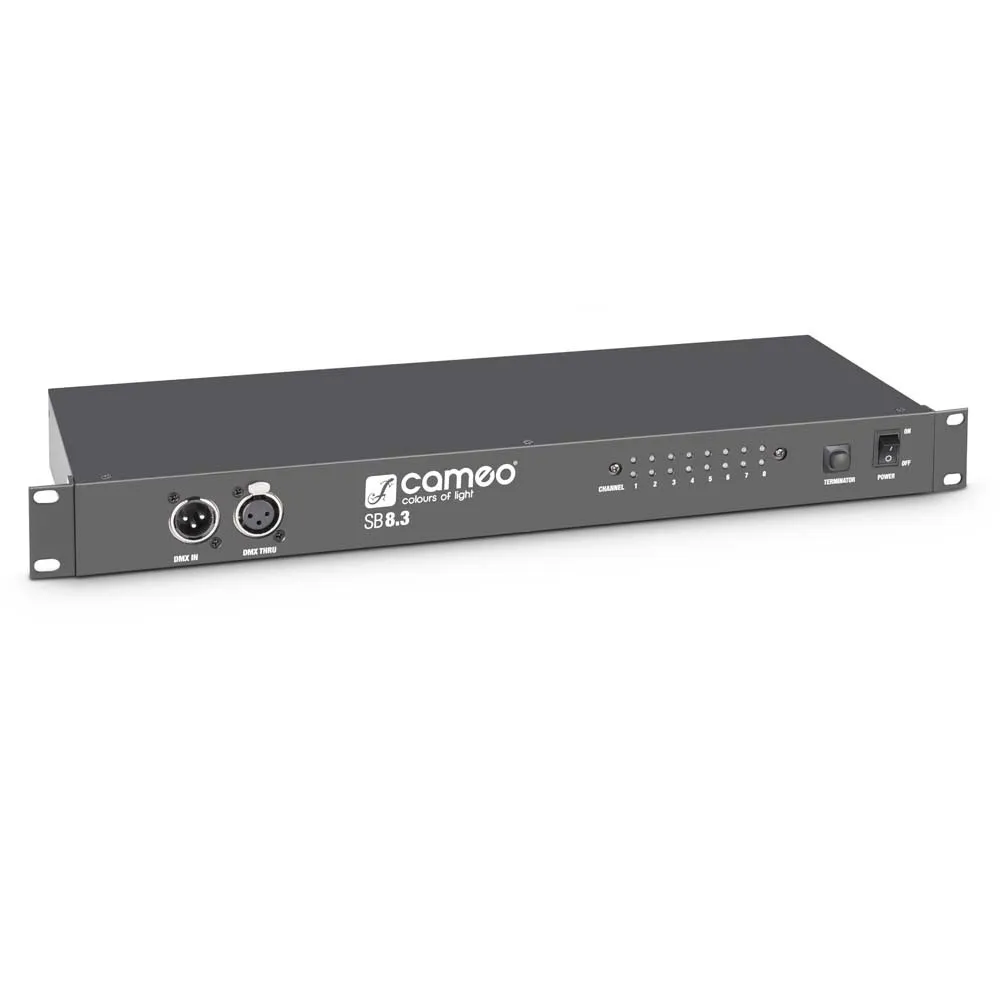 Cameo SB8.3 - 8-Kanal DMX Splitter / Booster (3-Pol)