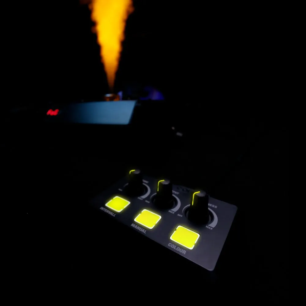 Cameo STEAM WIZARD 2000 - Nebelmaschine mit RGBA-LEDs für Farbige Nebeleffekte