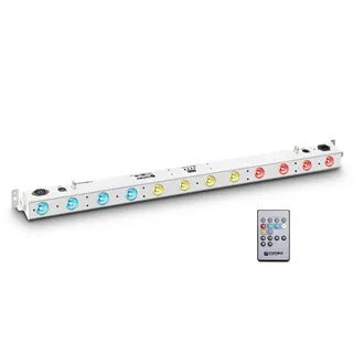 Cameo TRIBAR 200 IR WH - 12 x 3 W TRI LED Bar in Weißem Geäuse mit IR-Fernbedienung