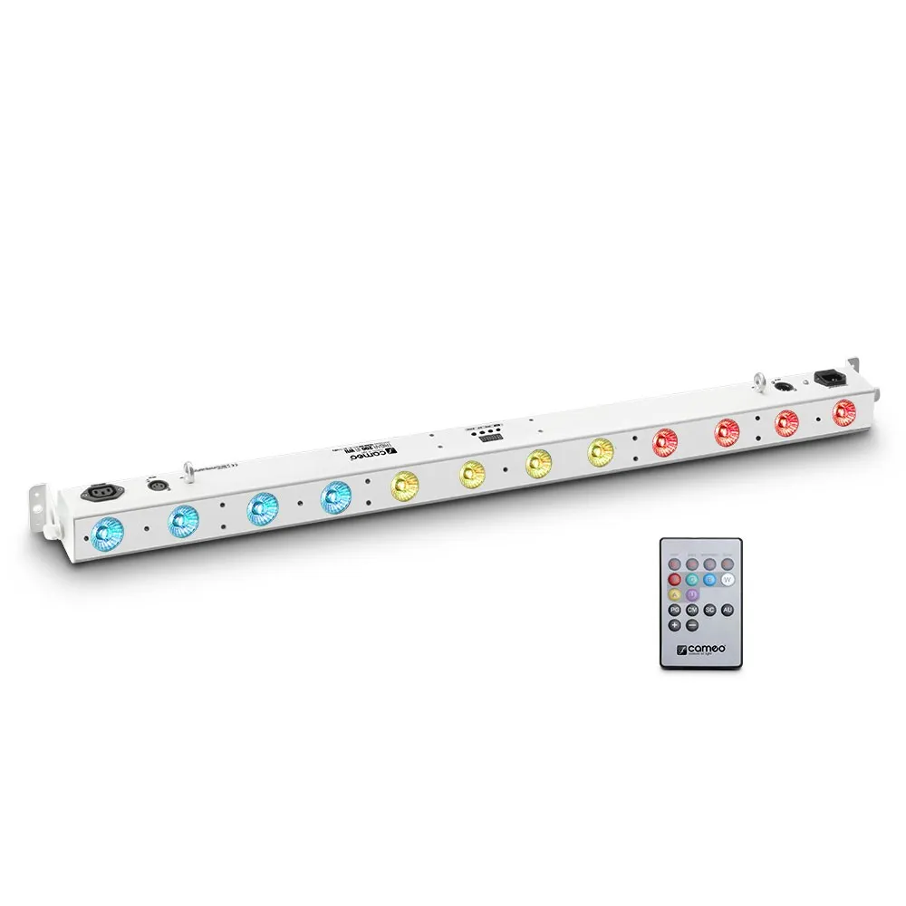 Cameo TRIBAR 200 IR WH - 12 x 3 W TRI LED Bar in Weißem Geäuse mit IR-Fernbedienung