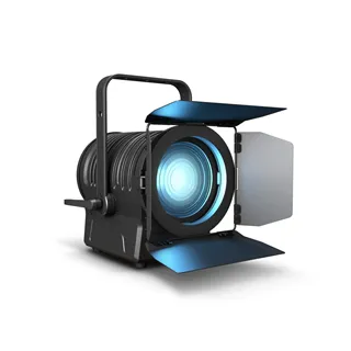 Cameo TS 200 FC - Theater-Spot mit Fresnel-Linse und 200 W 6-in-1 LED in schwarzem Gehäuse